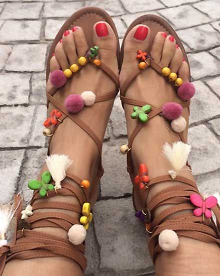 sandalias-pompones 6